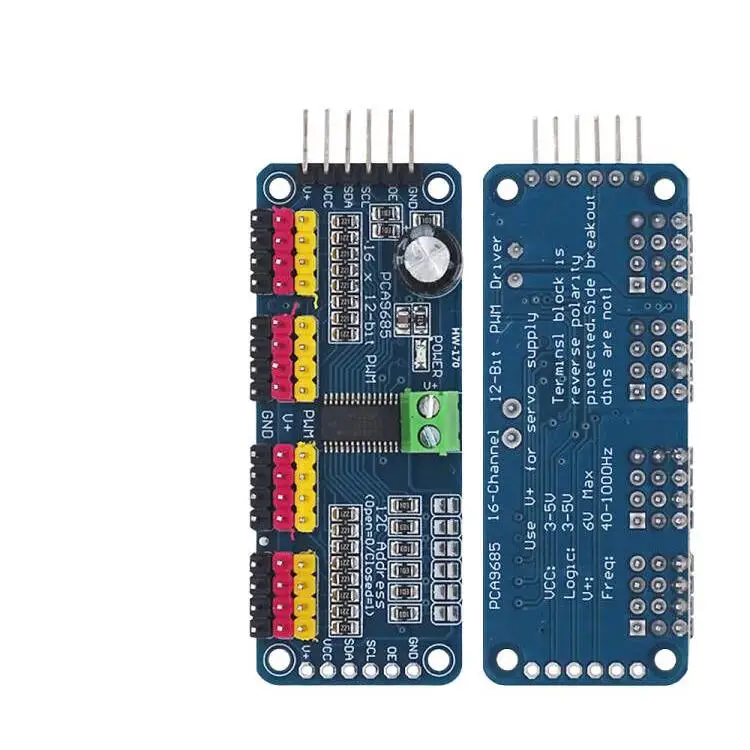 16-kanaals PWM Servo Servo Drive Board Robot Controller IIC Interface Driver Module PCA9685 Voor Raspberry Pi