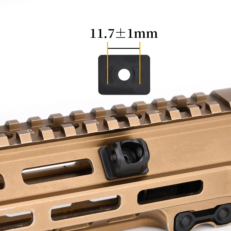 Tactical Aluminum Low Profile Offset Mount for M340 M640 Scout Flashlight Rail Flashlight Holder Base For Airsoft Accessory