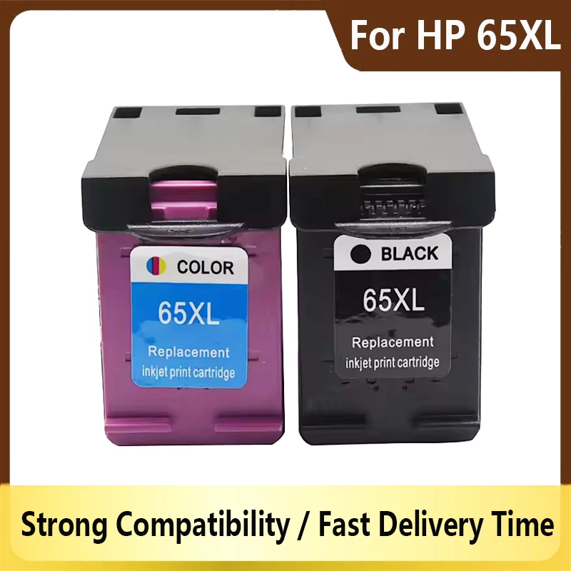 Cartuccia d'inchiostro compatibile 65XL 65 XL Per HP 65 hp65 Per HP Deskjet 2622 2623 2624 2625 2628 2630 2632 2633 2634 Stampante a getto d'inchiostro
