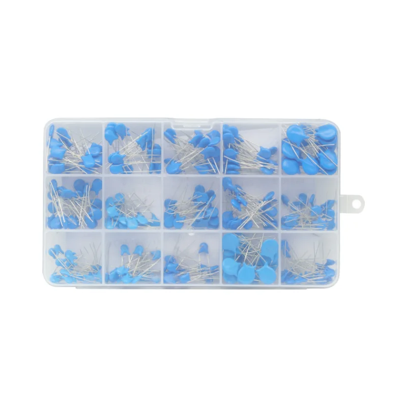 300PCS 15 Values High Voltage Ceramic Disc Capacitor 1KV 2KV 3KV Capacitance Range For arduino Board Module