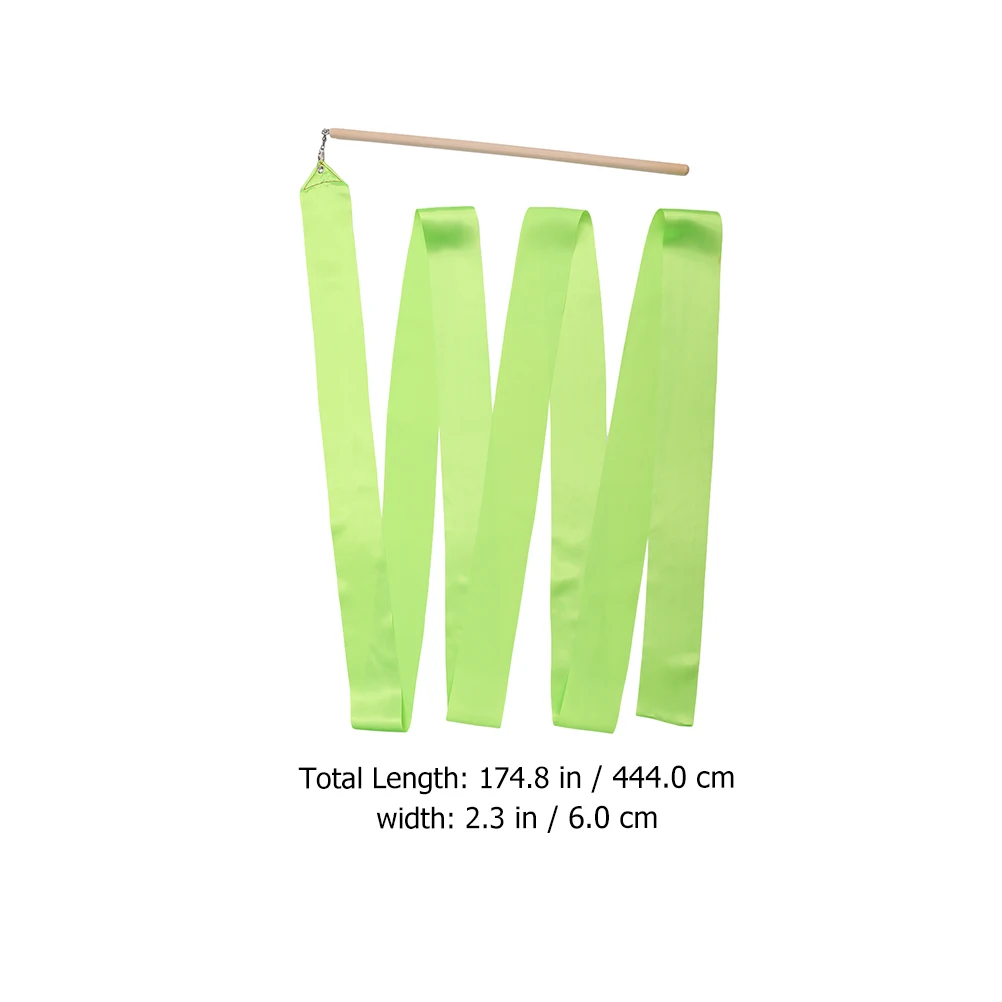 

4pcs Gymnastics Ribbon Props Colorful Dancing Streamers for Kids Adults Party Circus Skill Training Fitness Shaping