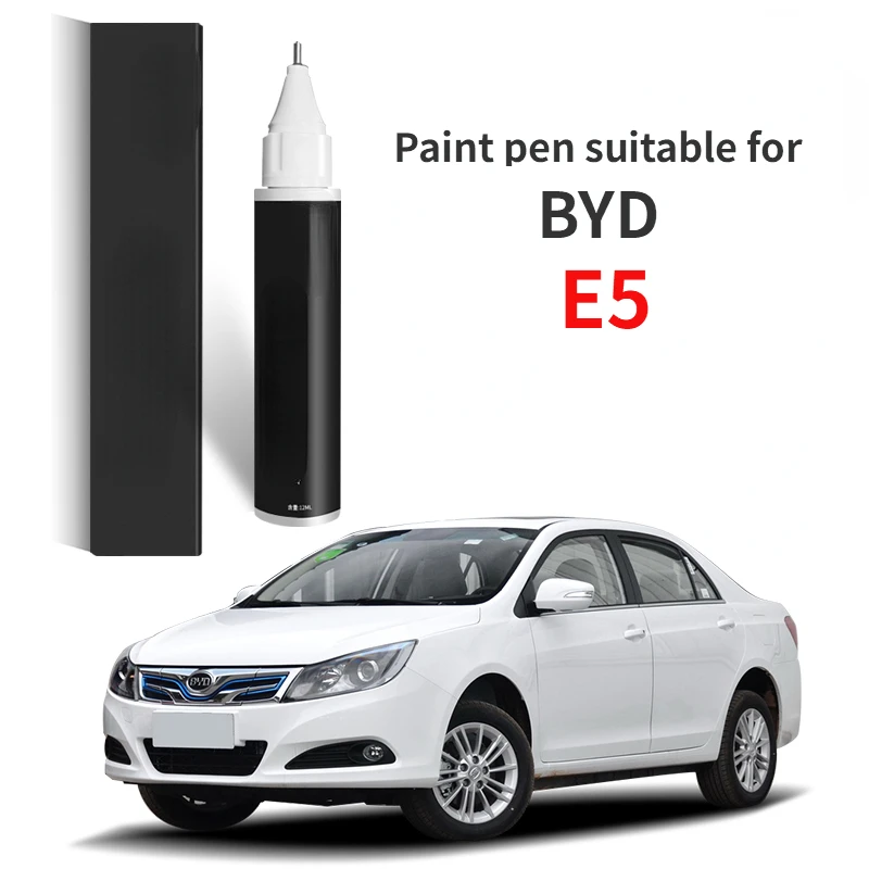 

Paint pen suitable for BYD E5 Paint Repair Pen Crystal White Special E5 Automotive Accessories black green E5 repair paint