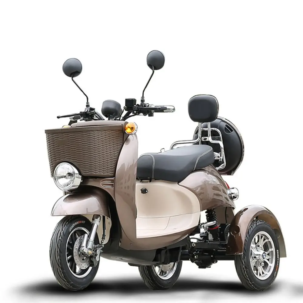 

SMART motorcycle eec trike 3 wheel electric tricycle 500w for passenger fashionable 4 battery with charger