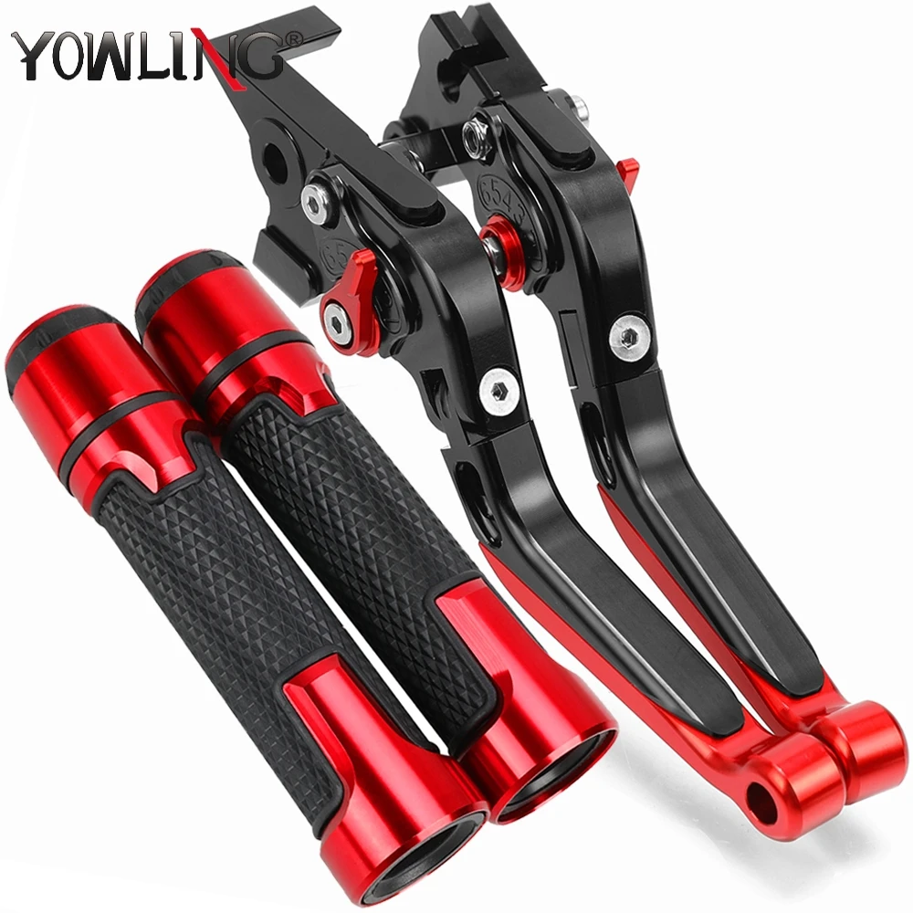 

For Honda CBR1100XXV/XXW/XXX/XXY/XX-1/XX-2/XX-3 Motorcycle Folding Extendable Brake Clutch Levers Handbar End Grips CBR1100XX