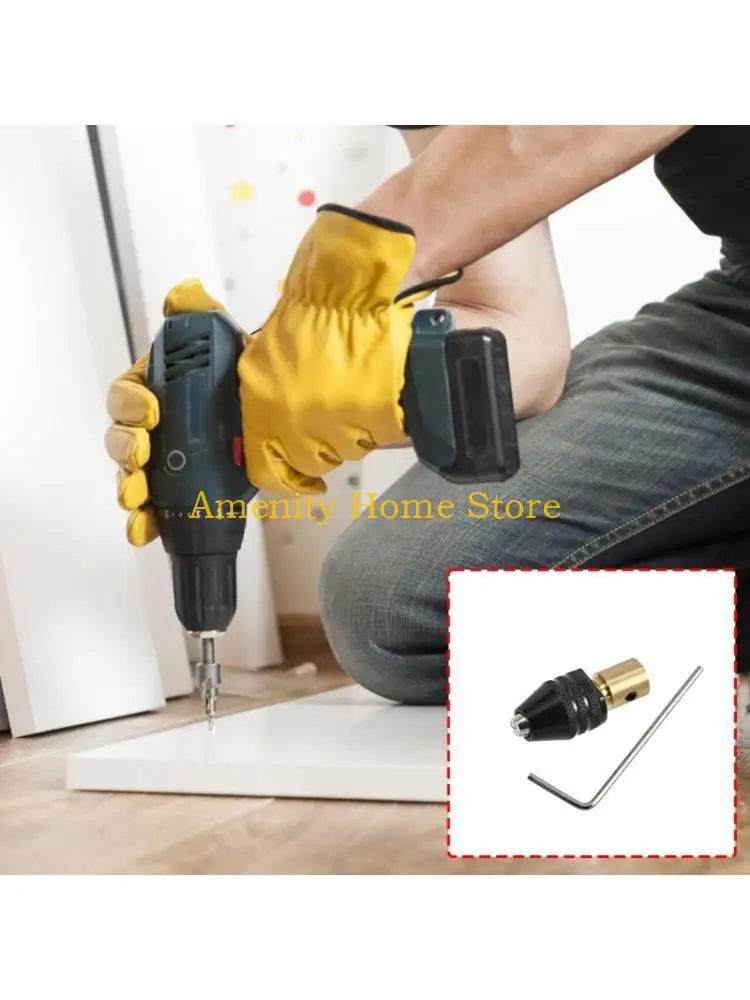 

F26C High Speeds Aluminum Drill Chuck For Miniature Grinders 2 35mm 3 175mm Suitable