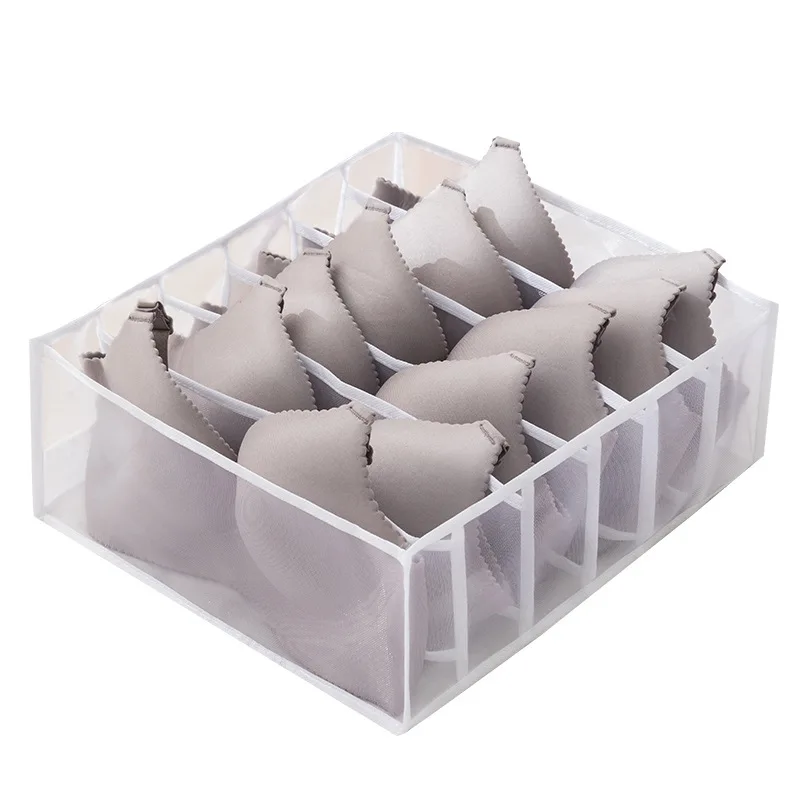 

Transparent Underwear Storage Box Socks Household Drawer Storage Compartment Wardrobe Pants Bedroom Clothes Sorting Storage