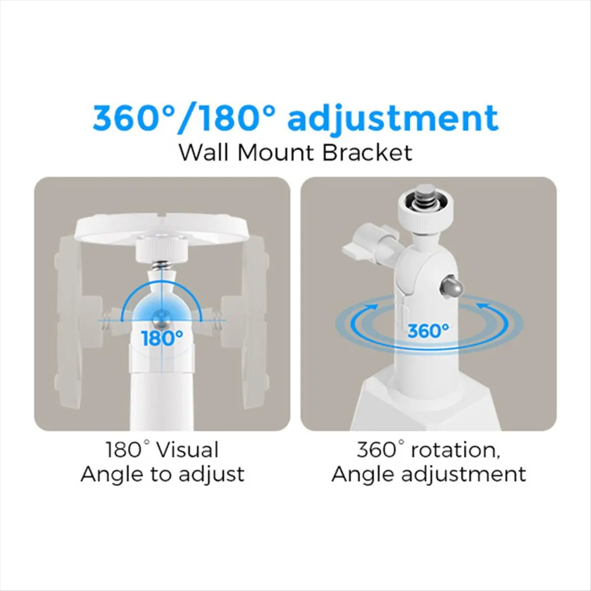 Security Camera Wall Mount Bracket for Eufy S350 Camera Y80A