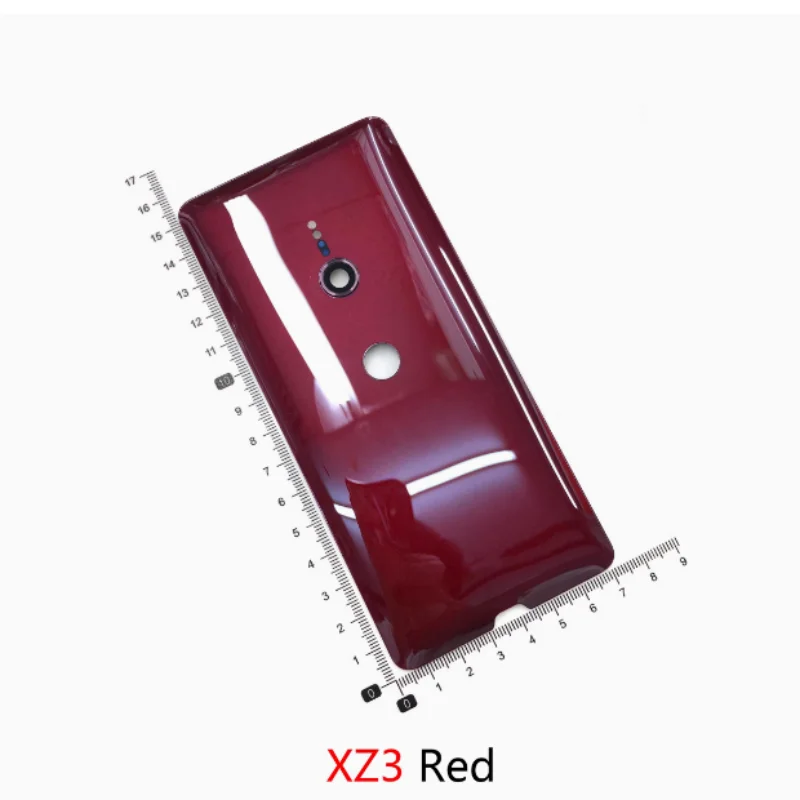 Back Glass back cover case for Sony XPERIA XZ3 H8416 H9436 H9493 SOV39 801SO battery Housing Cover Repair Parts Door back cover