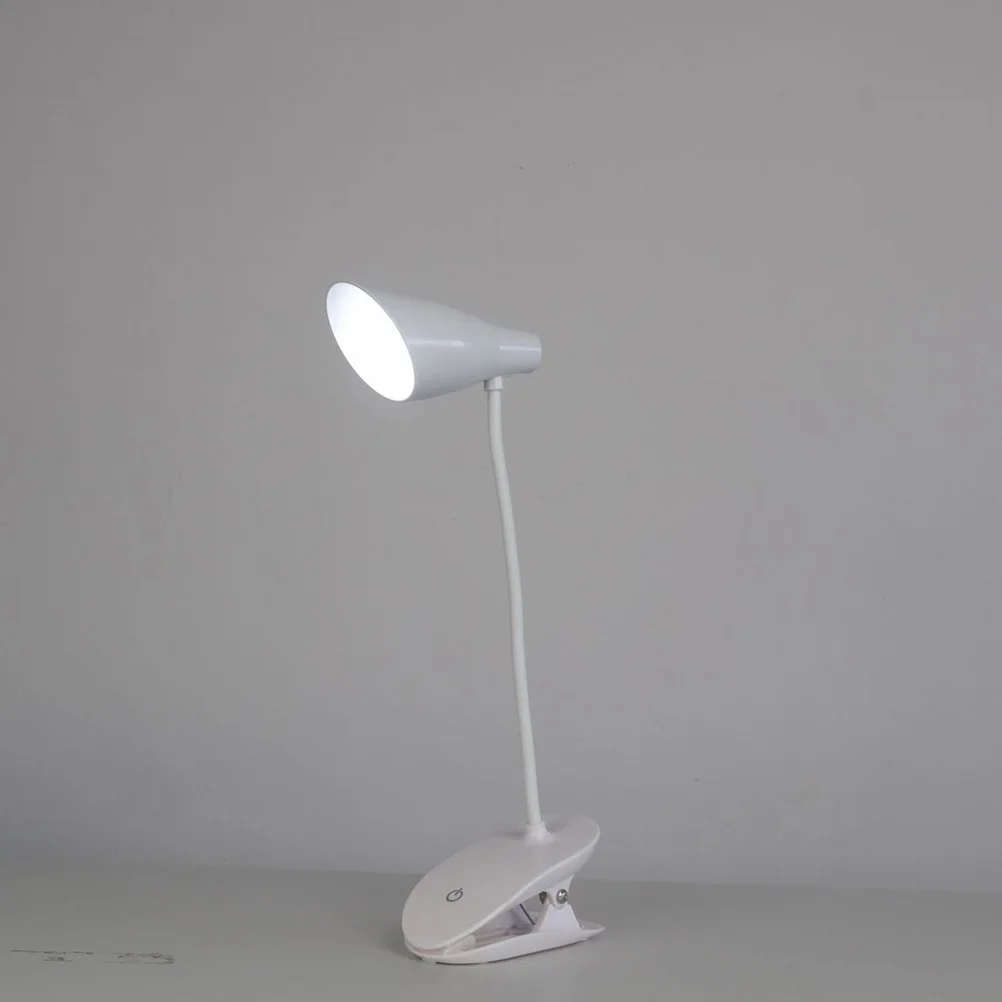 

Touch Control Foldable Table Lamp Clip-on Desk Light with Flexible Gooseneck Bright LED Reading Lamp for Study Office Camping