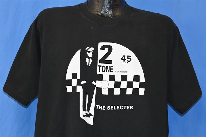 90s The Selecter Hairspray Tour 1995 2 Tone Ska Revival Double Sided t-shirt Extra Large