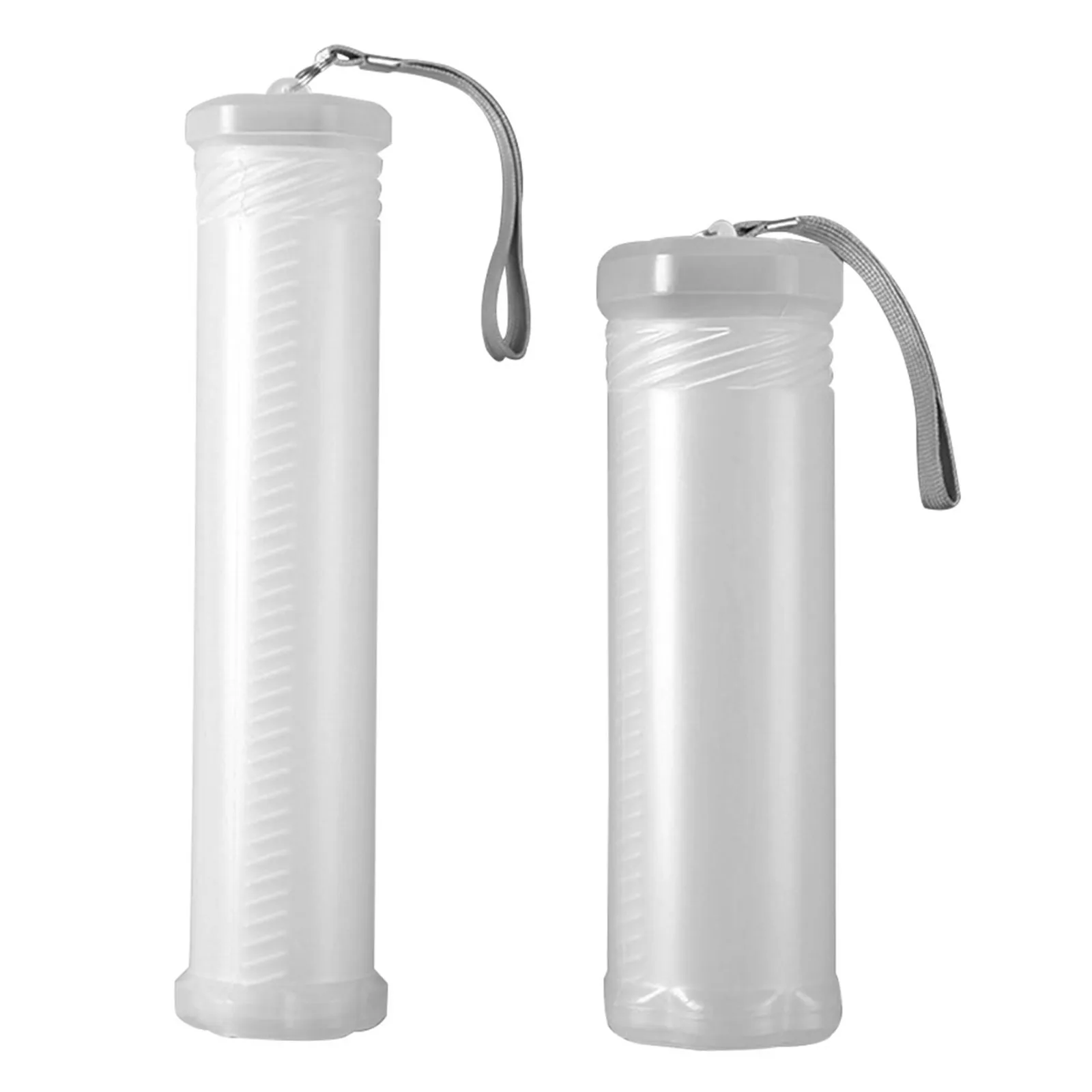 2pcs Telescopic Pencil Box Premium Plastic Portable Pen Organizer For Students Stretchable Stationery Holder Transparent Makeup