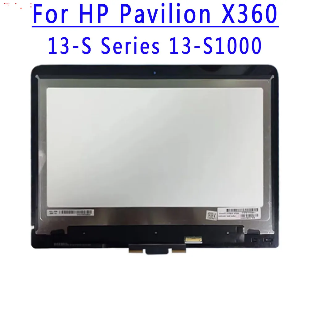 13.3 inch 1366x768 TN 30PINS EDP LP133WH2-SPB3 Assembly Without Frame For HP Pavilion X360 13-S series 13-S1000 13-S150SA S128N