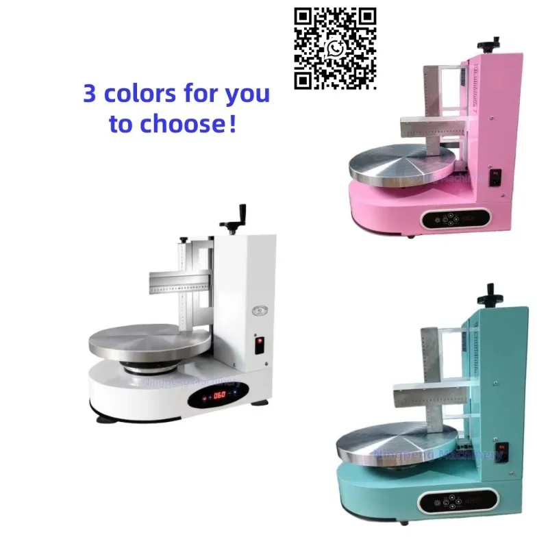 Customized Bakery Shop Cake Decorating Machine Rotary Turntables to Decorate Cakes Simple Birthday Cream Cake Smear Machine
