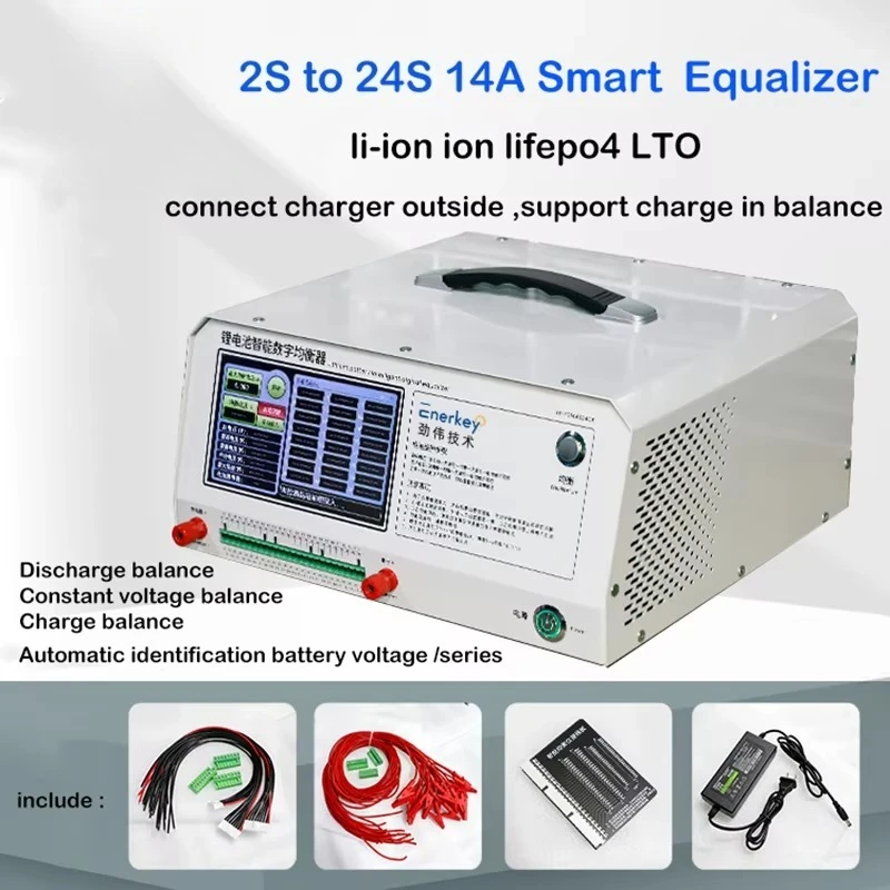 

8S 16S 24S 14A Lithium Battery Equalizer Differential Voltage Repair Smart Charge Discharge Active Balance Li-ion Lifepo4 LTO