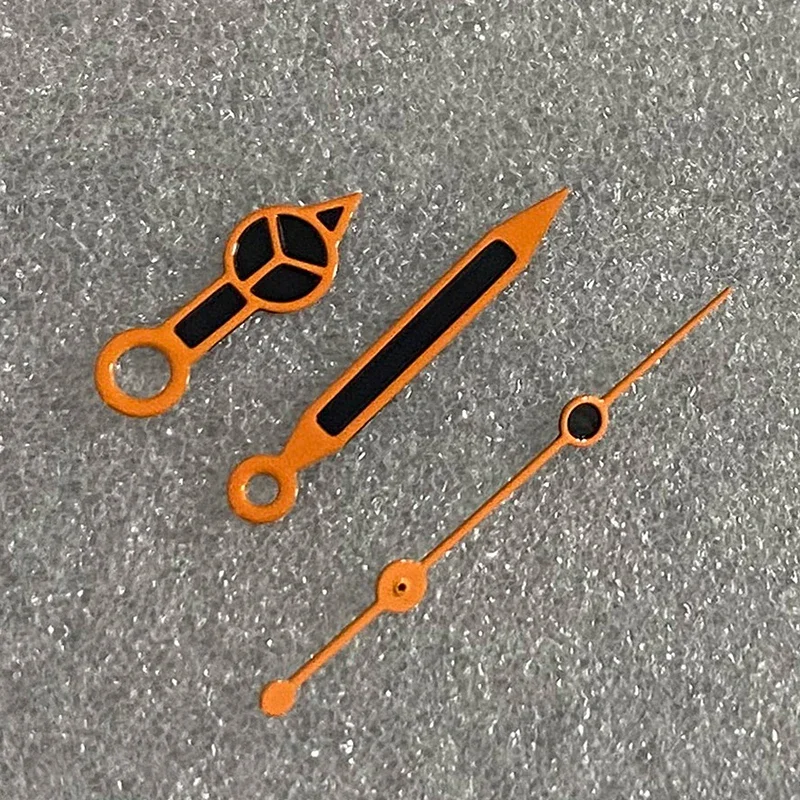 NH35 Hands Blue Green Orange Red Black Watch Hands for NH35/NH36/4R/7S Mechanical Movement Watches Pointers NO Luminous