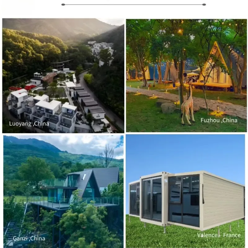 منزل مثلث صغير، منزل حاوية علوي جاهز، 2 غرفة نوم، منزل جاهز، منازل معيارية، بناء خشبي #5