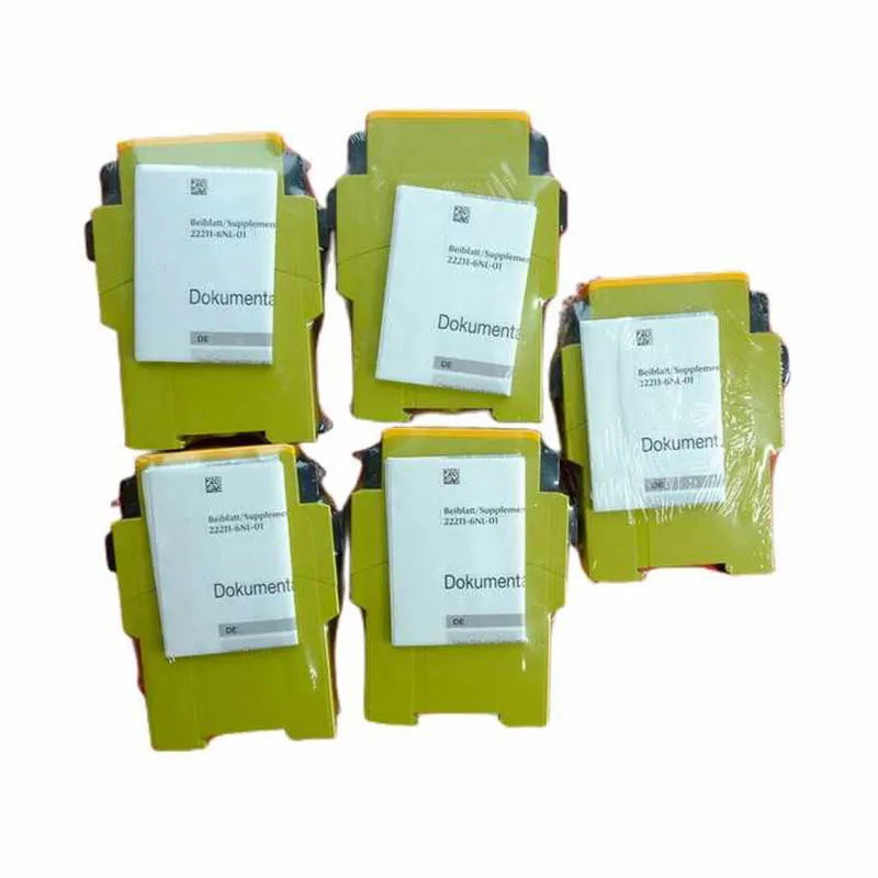 Novo módulo de relé de segurança pilz 751101 original pnoz s1 c 24vdc 2 n/o em estoque