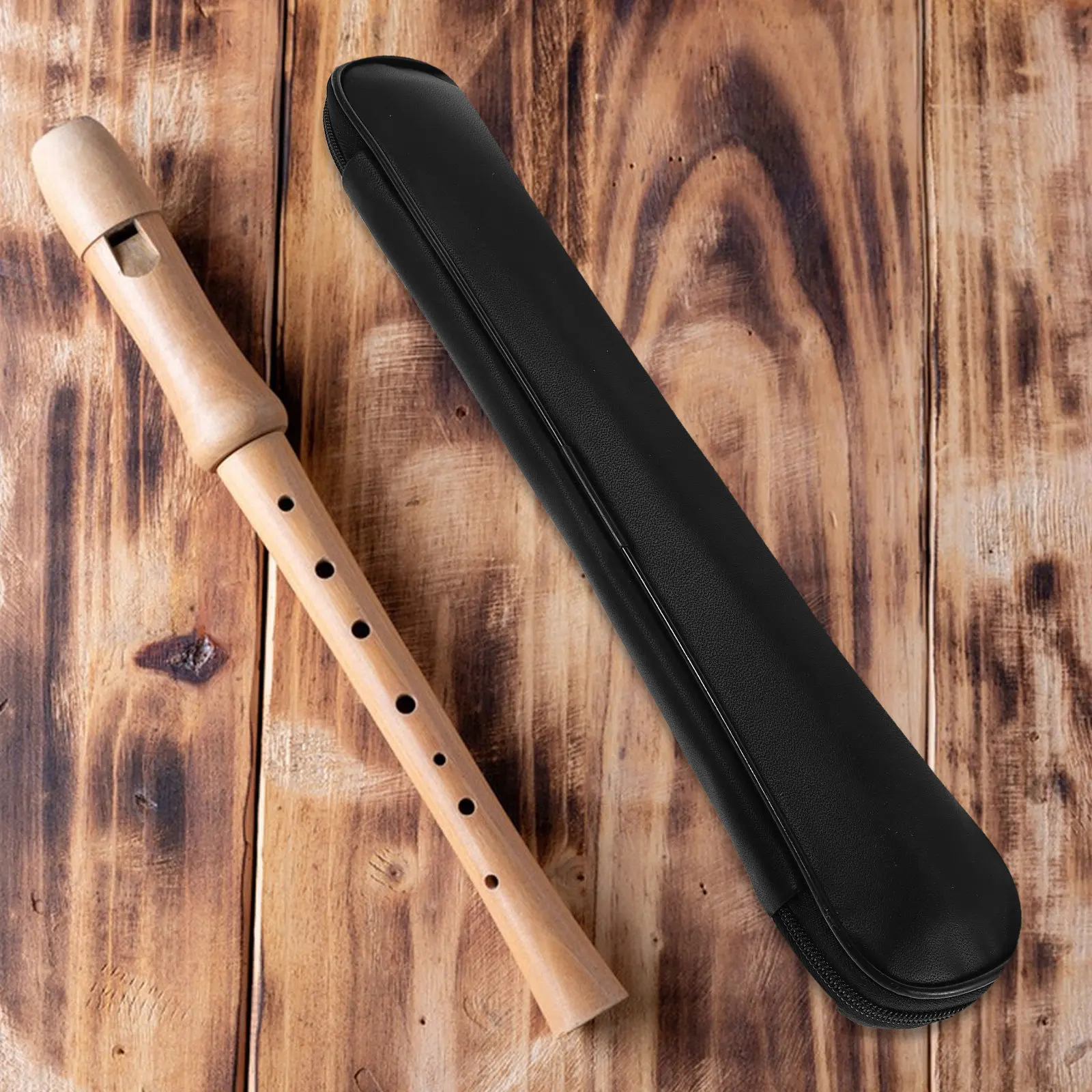 

Чехол для флейт с двумя отделениями, водонепроницаемый, с мягкой подкладкой, для двух блокфлейт или флейт, портативный, для путешествий, для хранения и переноски инструментов