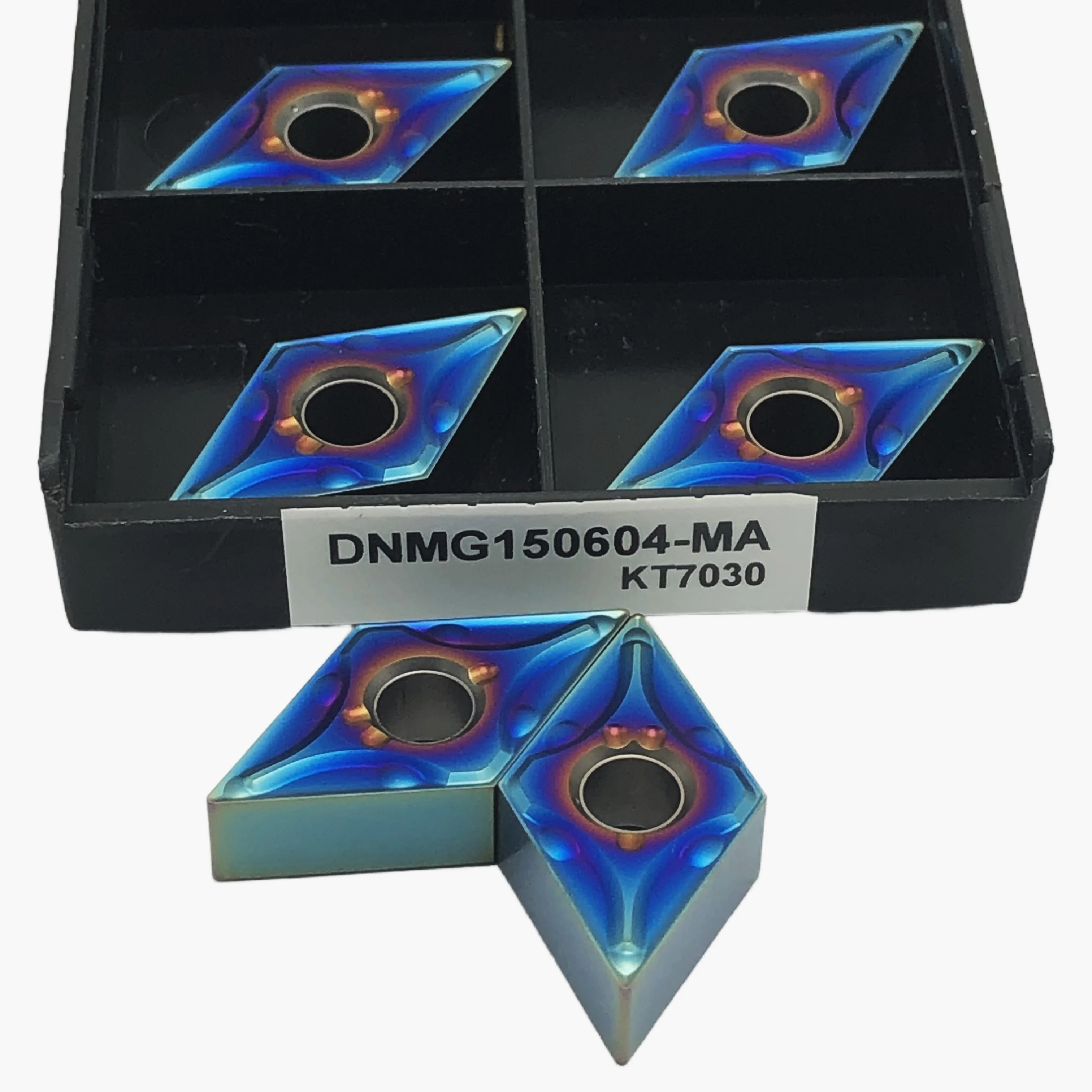 Internal Milling Cutter 10PCS CNC Carbide Blade DNMG150404 DNMG150408 MA KT7030  Hardness Tool DNMG150604 DNMG150608 MA KT7030