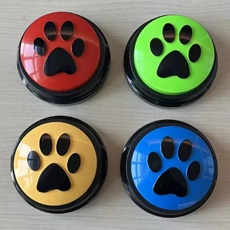 Recordable Dog Training Buttons Pet Talking Toys Interactive Toys Speech Buttons Toys for Pet Interactive Dog Whistle  Vibrator