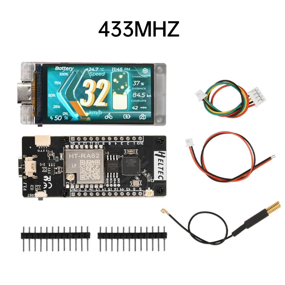 

ESP32-S3R8 LoRaWAN 1.9 inch ST7789 LCD Display Development Board Electronic Component Kit