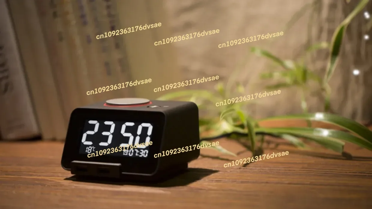 C1pro الإبداعية متعددة الوظائف الموسيقى المنبه LED الأطفال السرير ضوء مضيئة صامتة #5