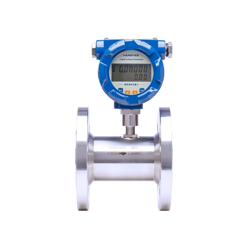

Intelligent liquid gas turbine flowmeter pipeline flow sensor diesel pure water ethanol pulse 4-20mA
