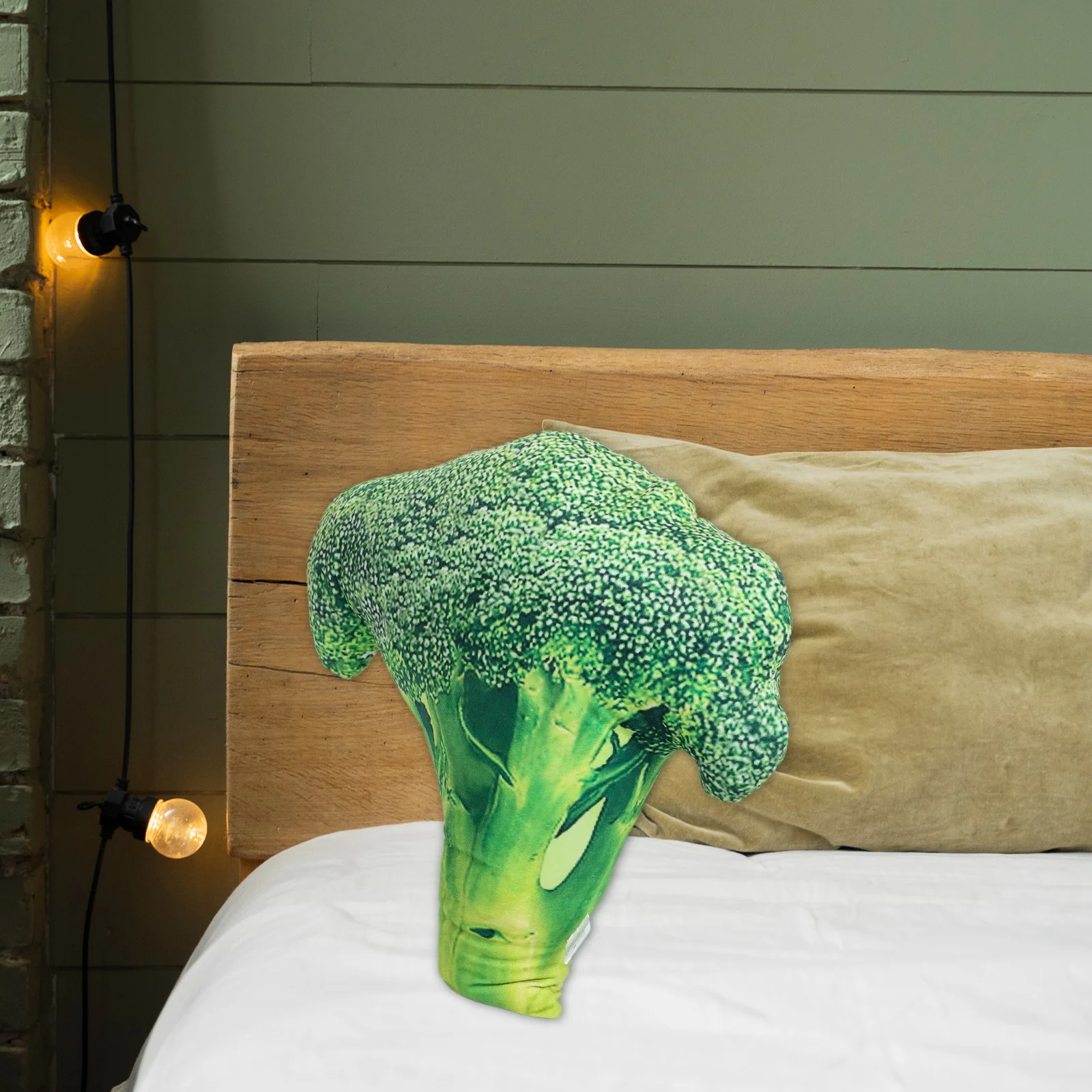 

Creative Broccoli Realistic Bed Chair Multifunctional Adorable Design Comfortable Throw Broccoli