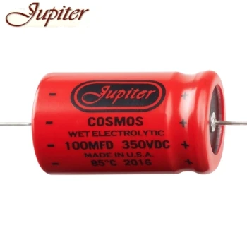 2pcs/lot Original American jupiter Cosmos Wet series 105C Wet electrolytic capacitor Audio capacitor free shipping