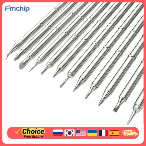 T12 Series Soldering Iron Replacement Tips, Weller Soldering Station Heating Solder Bit, Tin Welding Sting Head Accessories