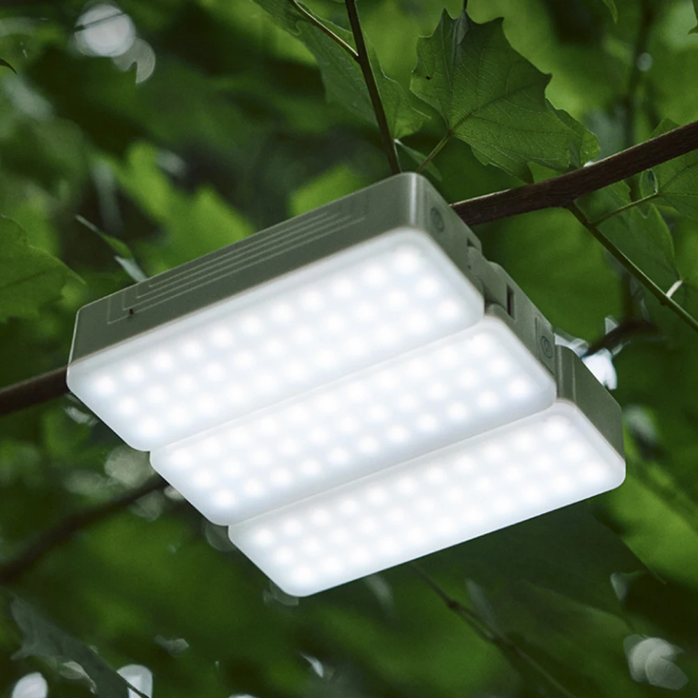 Naturehike type-C charging 10000mAh outdoor camping light folding lamp