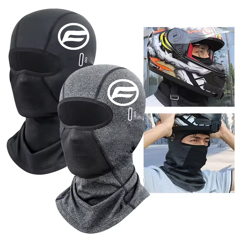 

For CFMOTO CF 650 650MT 650NK 400NK 650GT Cycling Cap Summer Cooling Motorcycle Balaclava Hats Sun UV Protection Bike Running