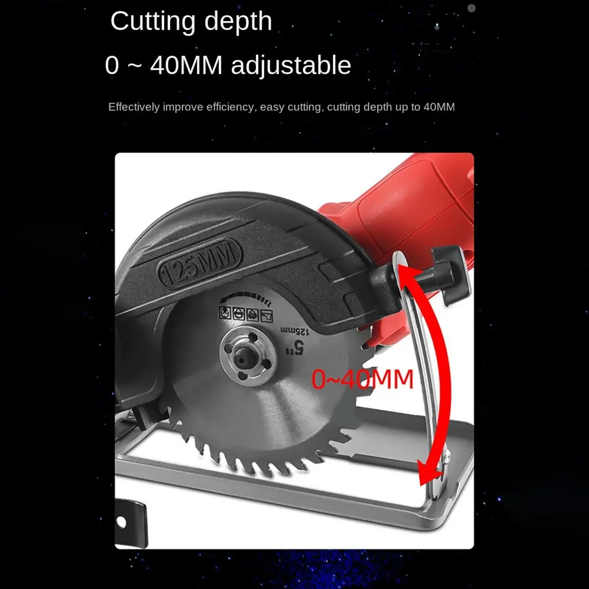 Y17A Hand Angle Grinder Converter to Cutter 40mm Depth Adjustable Grinder Bracket to Cutting Woodworking Table Tool