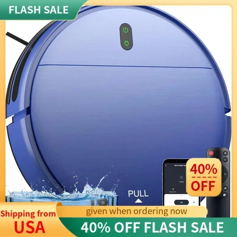 

D2BZCWA Robot Vacuum,&Mop Combo with Schedule,Self-Charging Cleaner Compatible with WiFi/APP/Alexa