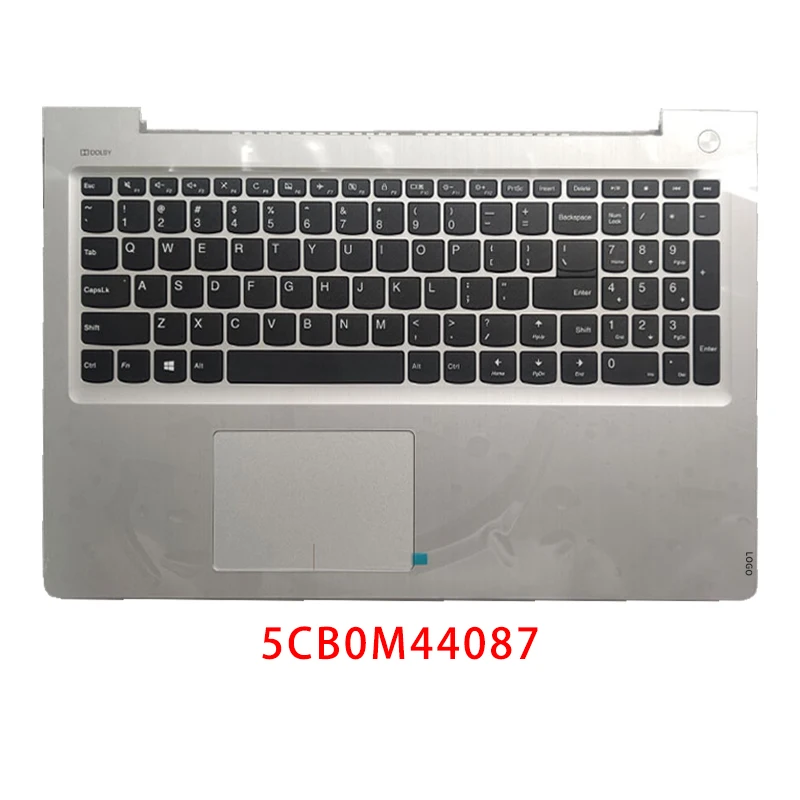 New For Lenovo Ideapad 310S-15IKB 510S-15ISK;Replacemen Laptop Accessories US Keyboard Silver 5CB0M44087