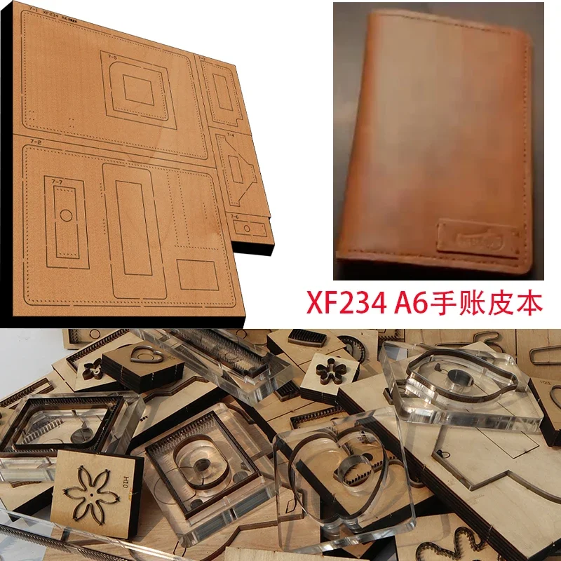 

New Japan Steel Blade Wooden Die Hand ledger notebook Leather Craft Punch Hand ToolCutting mold
