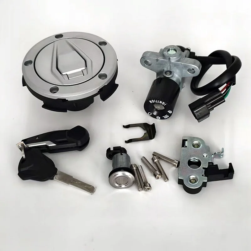 Ignition Switch Fuel Gas Cap Cover Seat Lock & 2 Keys For LONCIN VOGE DS525X LX500-X/Y 525DSX 525DS 525 DS DSX  voge