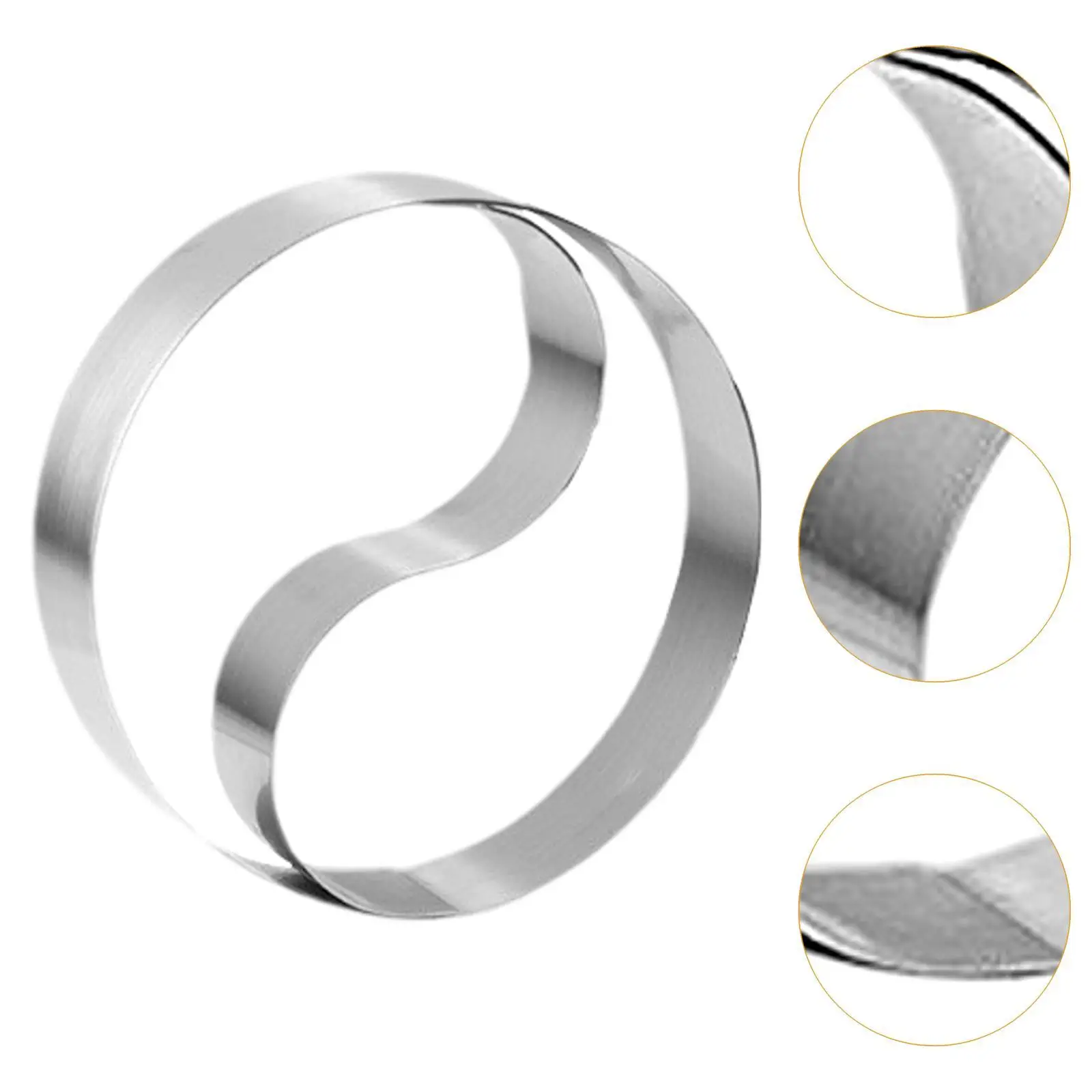 Cake Ring Tai Chi Shape DIY Baking Tool Round Cookies Salad Cake Dessert Die