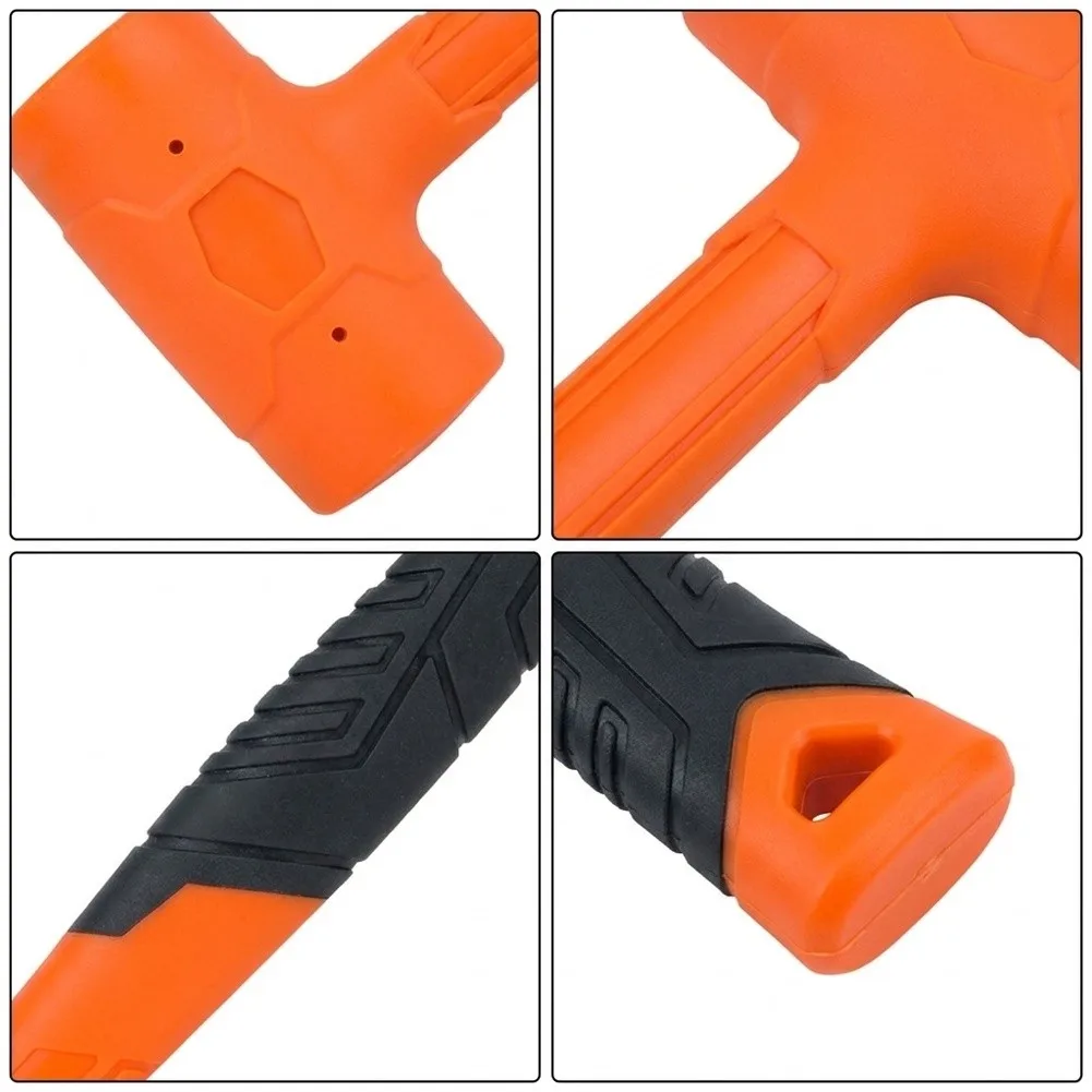 Industrial Grade Dead Blow Hammer for Floor Tile Setting Panel Alignment and Mechanical Assembly Without Marks