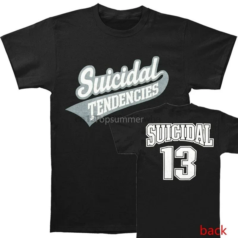 Sommer-T-Shirt für Herren, Suicidal Tendencies 13, Logo, Freizeithemd für Herren, Damen-T-Shirt, Neuheit, O-Ausschnitt