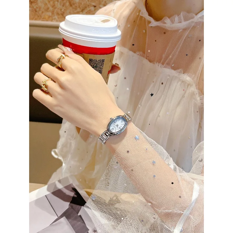 SUNMATE Luxury  Women's Small Gold Watch,easy-to-read Dial,stainless Steel Strap,waterproof Quartz Movement,includes Watch Box