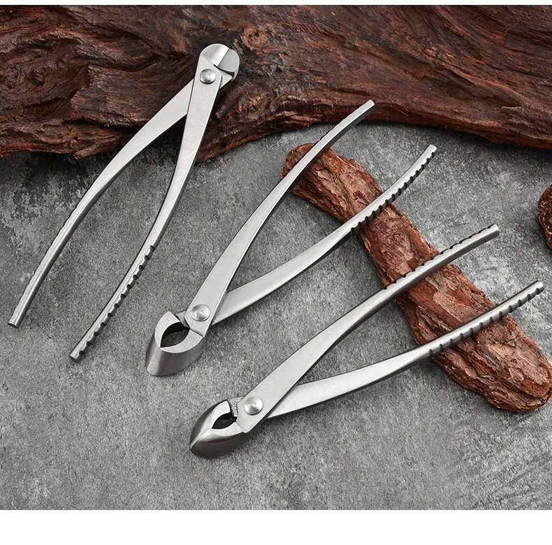 Bonsai shaping tools, slanted mouth ball joint pliers, gardening flower shears, tree joint pruning pliers