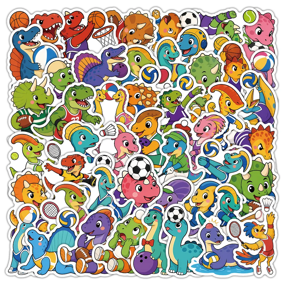 Cartoon Sports Dino Animal Sti - Fitness Journal Planner ulasan dan harga