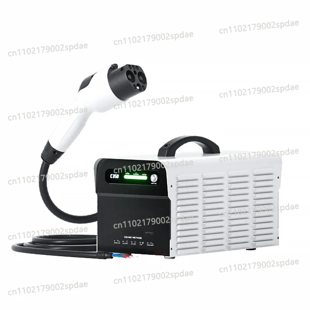 GBT 7KW DC Portable Electric Vehicle Car Charging Gun Fast EV Charger for Household New Energy Cars
