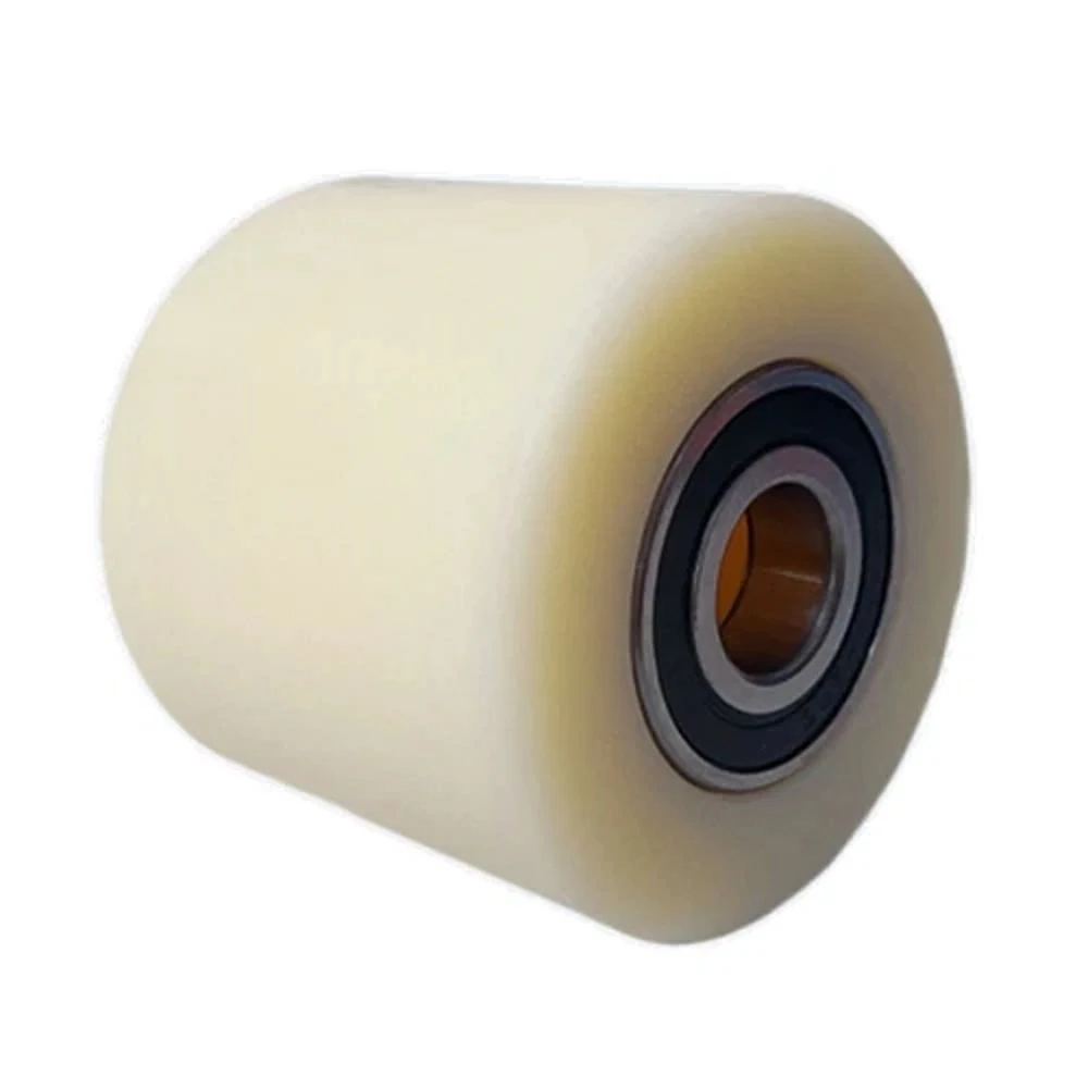 

12Pcs Nylon Pallet Jack Wheels Rollers Pallet Truck Load Wheels 80 x 60 mm