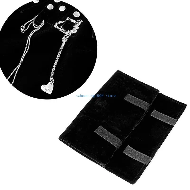 

85LF Roll Bag Bracelet Display Holder Suitable for Necklaces Earrings Rings