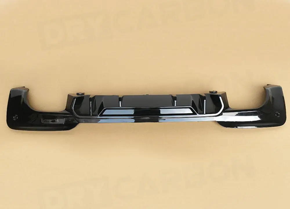 ل BMW X3 G01 M Sport 2018-2020 لـ X3M G01 2019-2021 لمعان أسود خلفي الناشر الوفير الناشر المصد الخلفي الناشر الشفاه