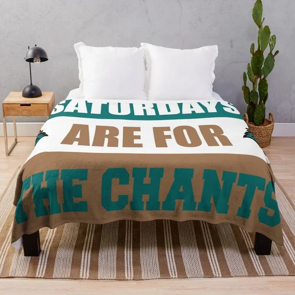 Saturdays are for The Chants Throw Blanket christmas decoration Decorative Sofa warm for winter Blankets