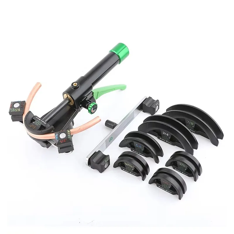 Manual Hydraulic Copper Pipe Bending Machine DSZH ST-Y999 Air Conditioning Pipe Bending Tool 6-22mm Combination Pipe Bender Set