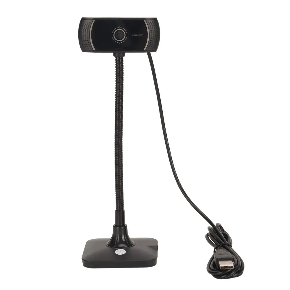 Auto Focus Lock for C185 720P 30 Fps HD Webcam 60 Degree Wide Viewing Angle 360 Degree Rotation USB Web Camera